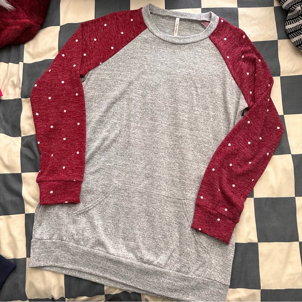 Polka Dot Top Size Large by My Story
